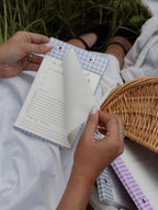To-do List Notepad in French Blue Gingham