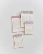 To-do List Notepad in French Blue Gingham