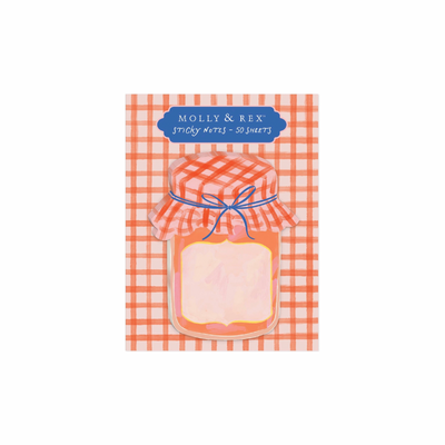 Sip and Savor pepper jam sticky notepad