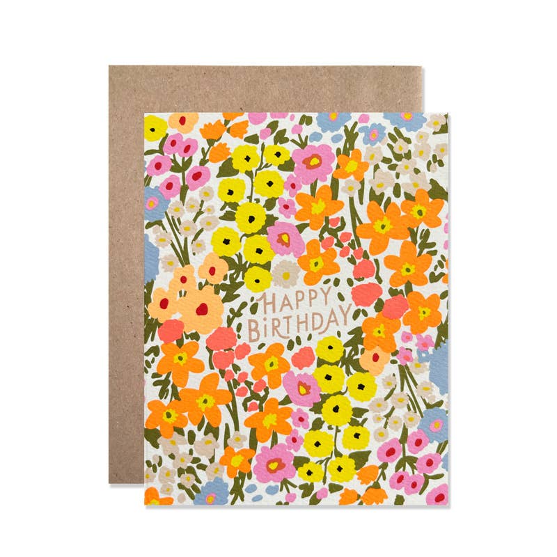 Happy Birthday Anna's Garden Card