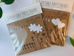 Plantable Heart Wildflower Favors: Set of 8