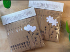 Plantable Flower Wildflower Favors: Set of 8