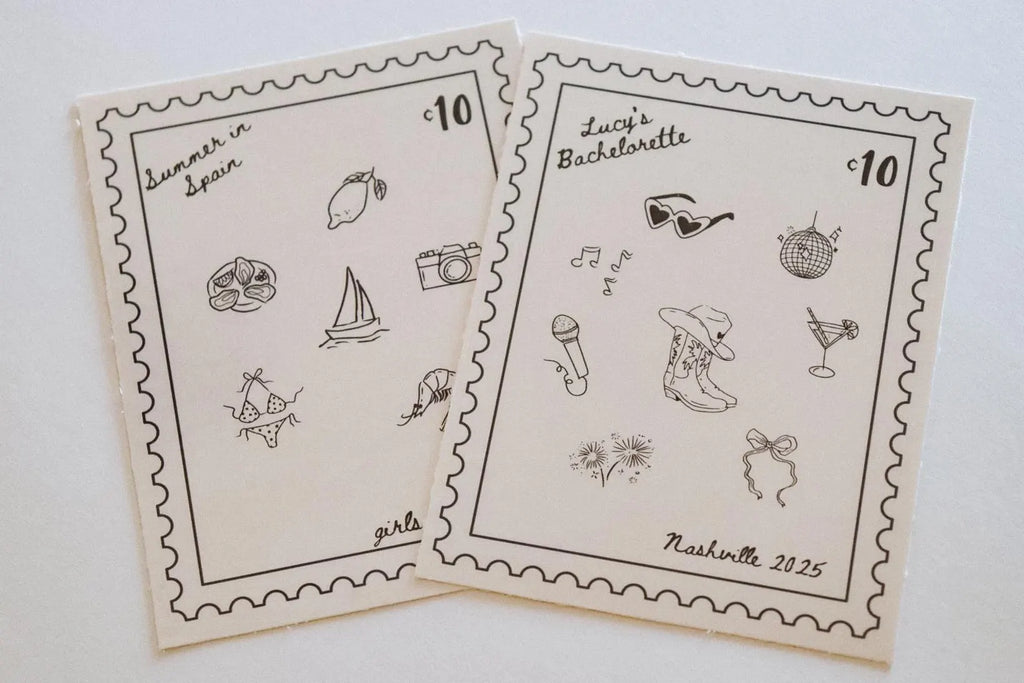 Custom Temporary Tattoo Sheets