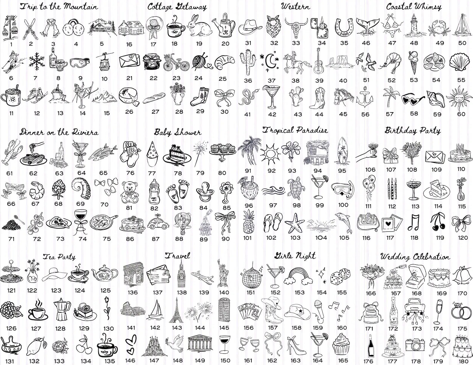 Custom Temporary Tattoo Sheets