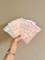 Custom Temporary Tattoo Sheets