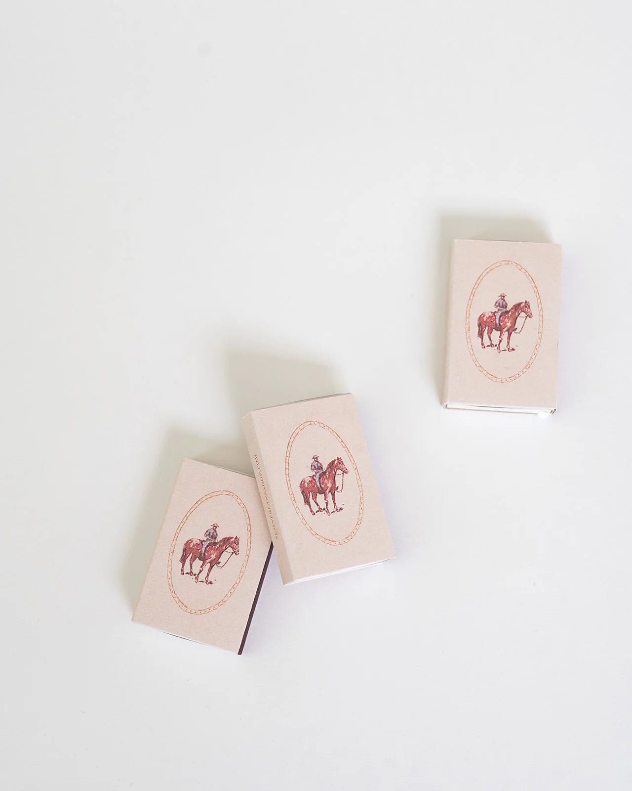 Western Cowboy Matchbox
