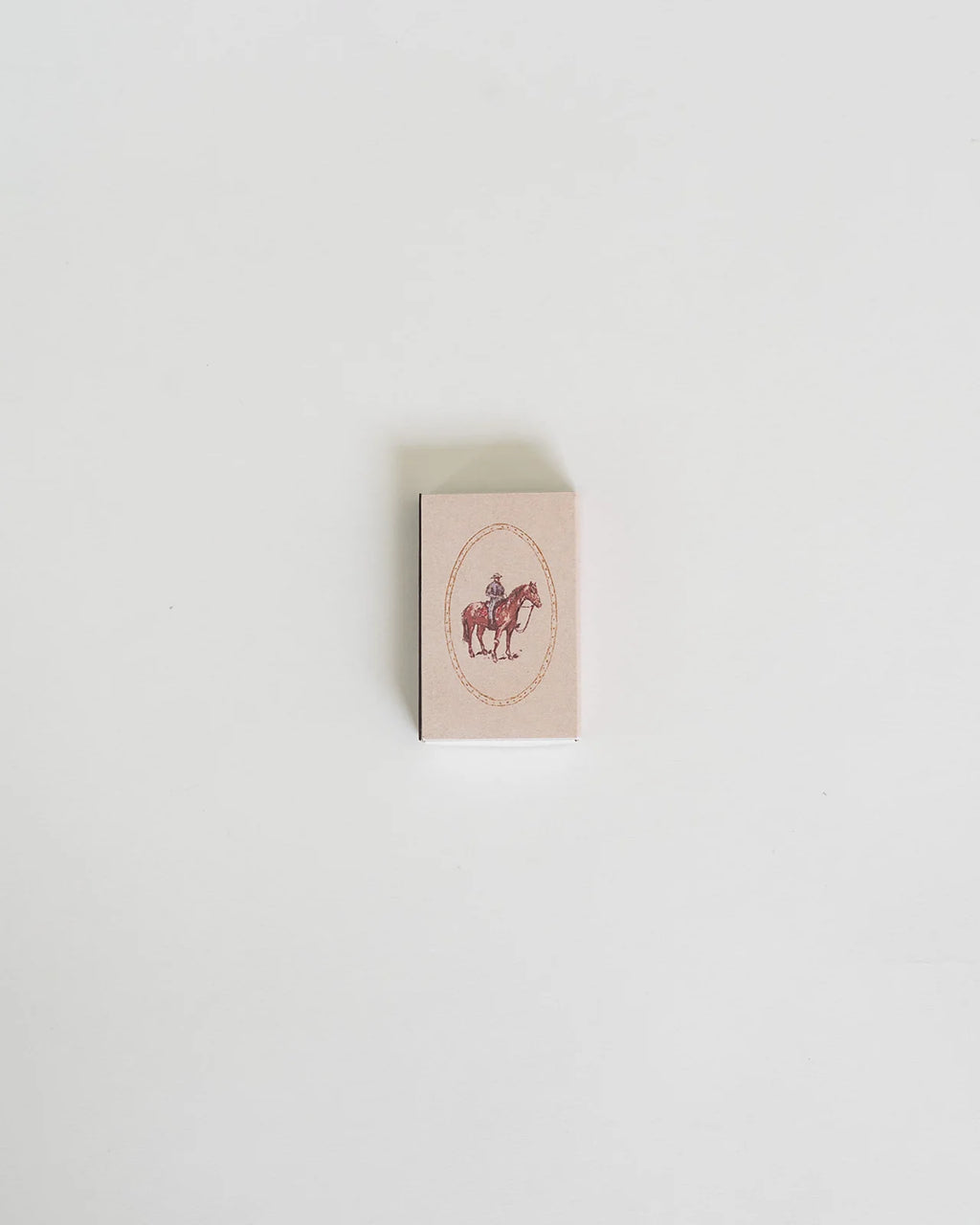 Western Cowboy Matchbox
