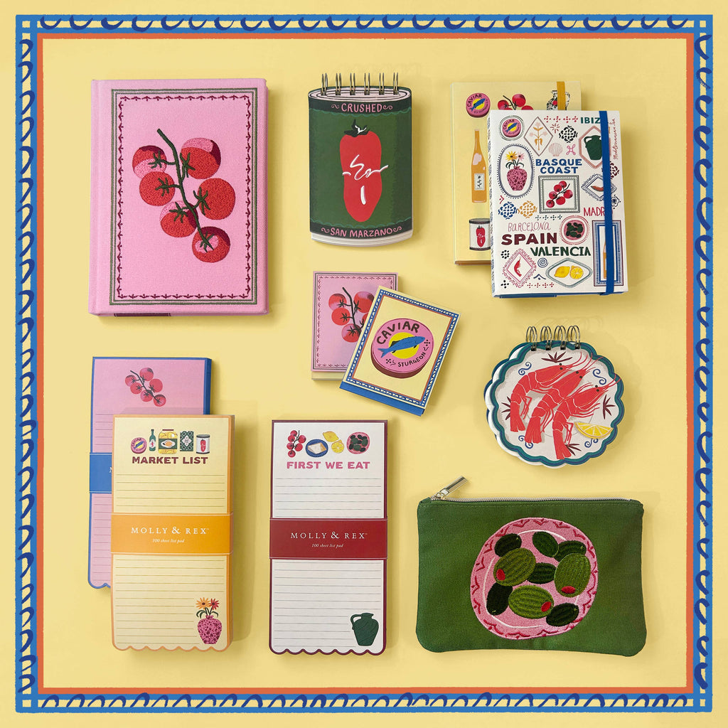 Mediterranea Tomatoes Spiral Notepad