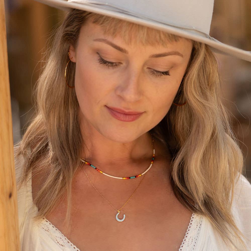 Horseshoe Charm Necklace
