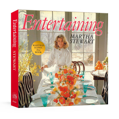Entertaining by Martha Stewart coffee table cookbook cover